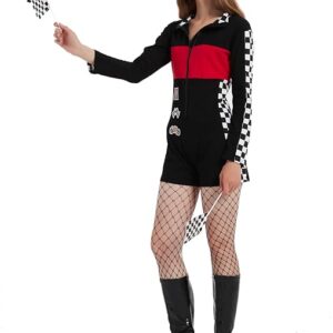 ZeroShop Womens Halloween Sexy Race Car Driver Costume Talladega Nights Day Outfits