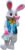 UBCM Deluxe Plush Bunny Mascot Costume Bunny Costume Adult Easter Costume