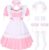 Ainiel Maid Valentines Day Outfit Women Anime Maid Costume Cosplay Lolita Fancy Dress Maid Dress With Socks Headwear Sets