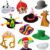 Funny Party Hats 6 Assorted Dress Up Costume & Party Hats