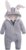 Lamgool Infant Baby Boys Girls Bunny Romper Hooded Cute Rabbit Ear Zipper Jumpsuit for Easter Halloween 0-24M