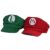 Landisun Costume Hat Anime Adult Unisex Cosplay Cap (Red and Green)