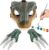 Hard Plastic Dino Mask, 3 in 1 with Claws and Paints, Dinosaur Costume for Furry Girls Boys, Dinosaur Toys with Sounds for Kids 3-5-7, Halloween Mask Costume, Christmas Birthday Gift for kids